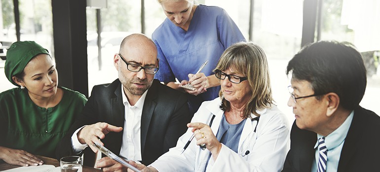 Team of doctors